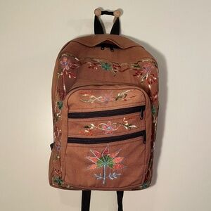 Ultimate Hippie Lightweight Embroidered Knapsack